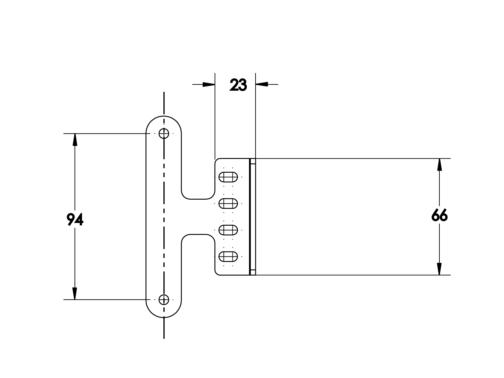 ProtonActuator Bracket sliding vert iss1