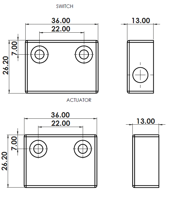 Dimensions in millimetres